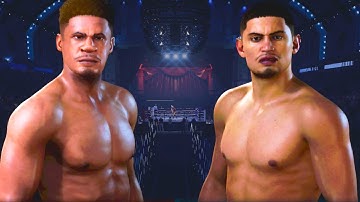 Devin Haney vs Rolly Romero FULL FIGHT | Undisputed Boxing Game AI Simulation Gameplay (CPU vs CPU)
