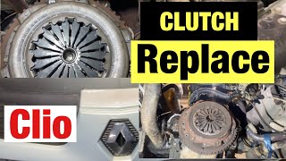 How to remove clutch and replace the clutch kit RENAULT Clio full video #guritech #renaultclio 