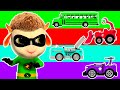 Where is the Superhero&#39;s Car? | Cartoon for Kids | Dolly and Friends