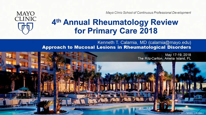 Approach to Mucosal Lesions in Rheumatological Dis...