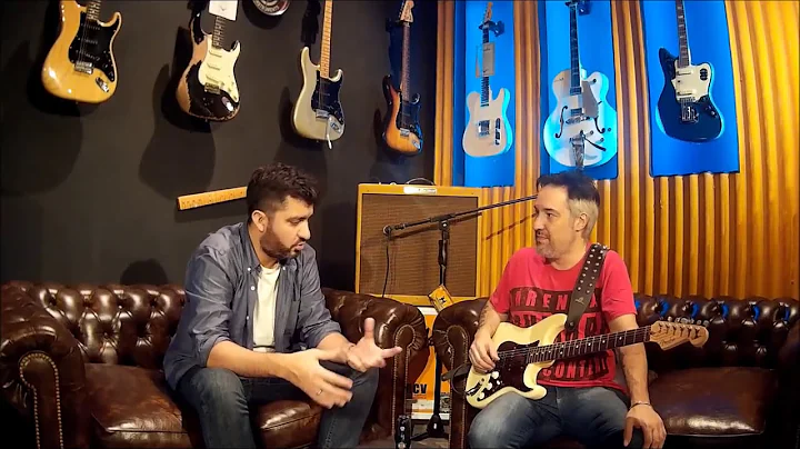 Hugo Mendez demo sobre su Fender Jeff Beck, algo d...