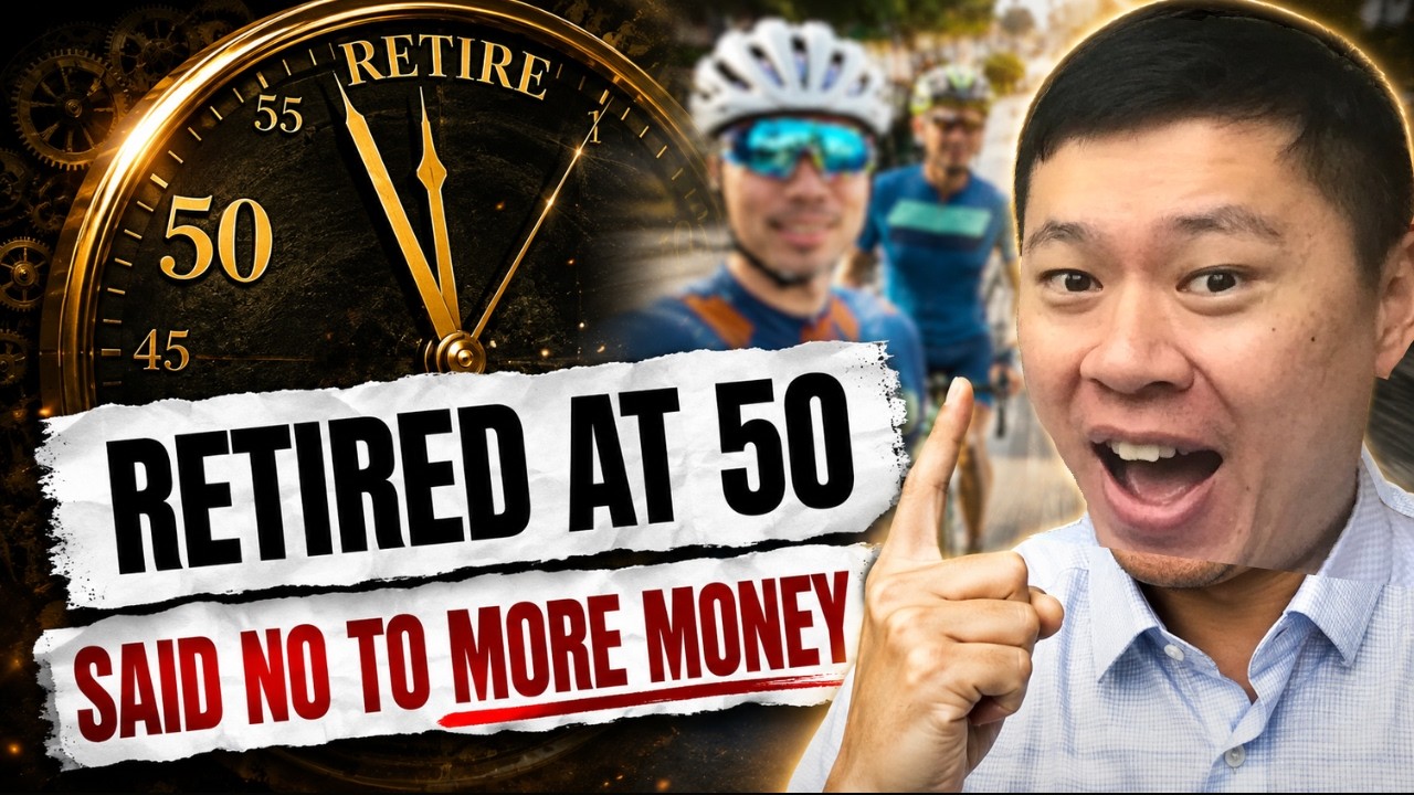 He Retired At Age50 In Singapore And Said NO To More Money!