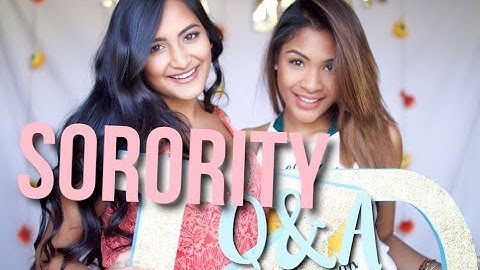 #HowToSorority Sorority Q&A Part 1 | 2016