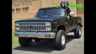 LS Swapped 1981 K10 4x4 Shortbed at I-95 Muscle