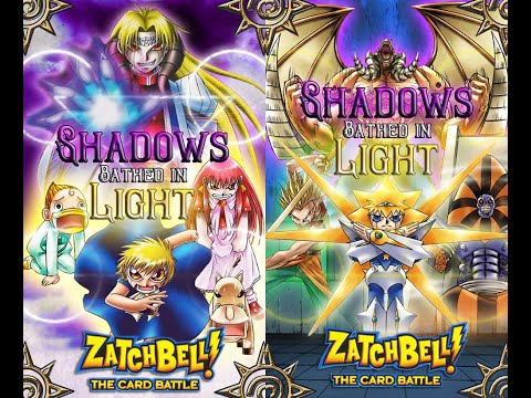 Zatch Bell CCG Online! Set 6: Shadows Bathed in Light - Trailer  Presentation 