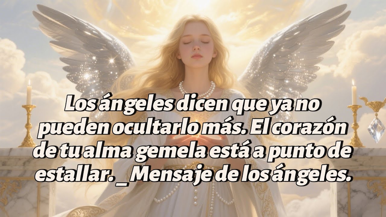 Los ángeles dicen que ya no pueden ocultarlo más El corazón de tu alma ...