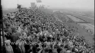 Nicolaus Silver wins Grand national Steeplechase 1961 PublicDomainFootage.com