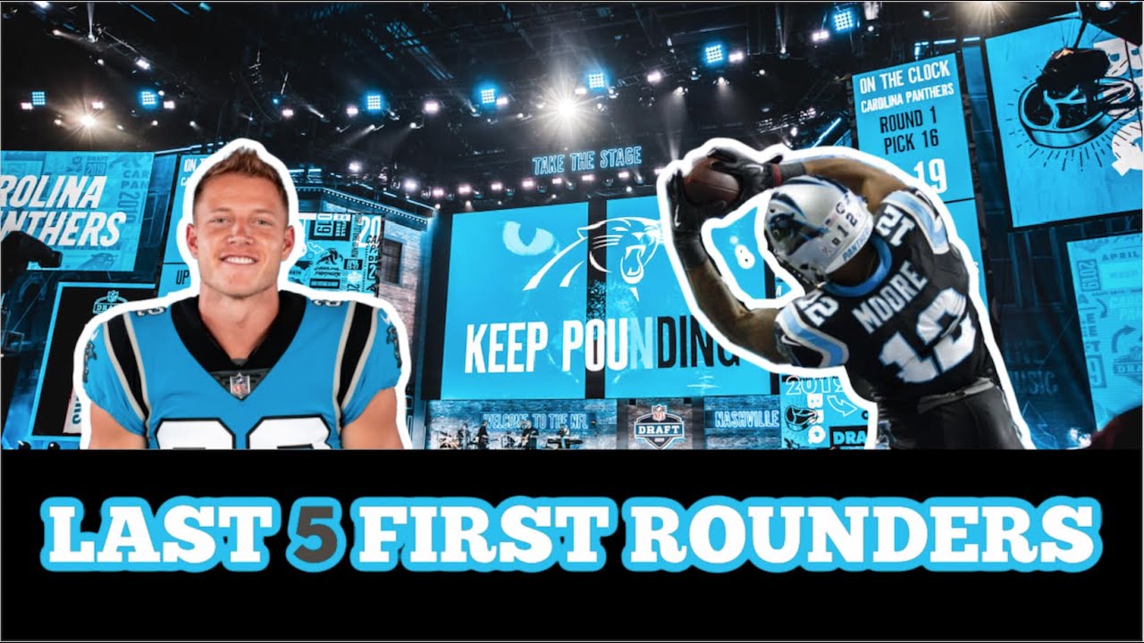 FIRST ROUND PICKS REGRADED CAROLINA PANTHERS THE BRIGHTEST FUTURE IN