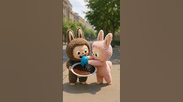 Labubu AI Edible Slime ASMR #labubu #asmr #ai