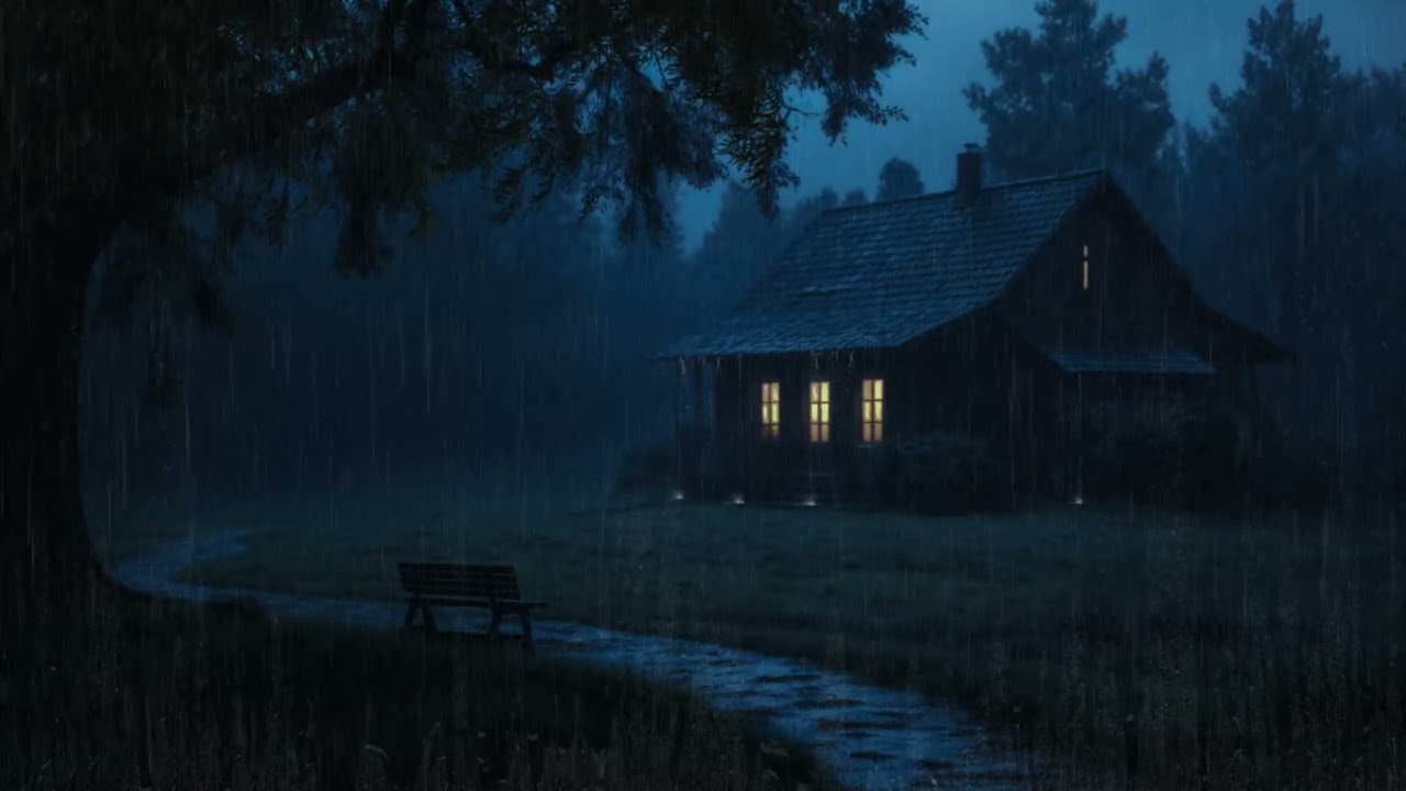 Rain Sounds in Forest | Sleep Deeply and Relaxing with Nature Rain Sounds |  Ultimate Stress Relief