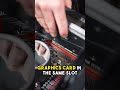 Remove  replace your graphics card in under 60 seconds