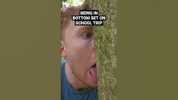 Being In Bottom Set On School Trip! #comedy #bottomset #shorts