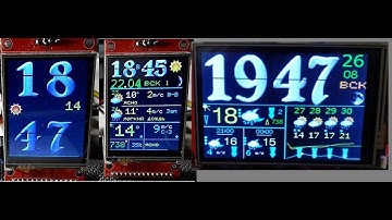 ESP8266 + TFT  метеостанция Lite ( openweathermap ) ч.2