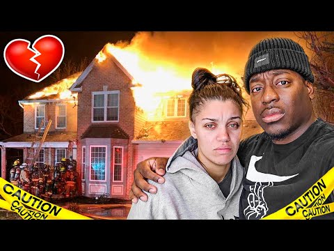 PRAY FOR THE PRINCE FAMILY HOUSE **FIRE FIGHTERS PULLED UP**