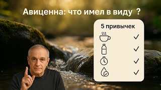 Авиценна о воде простыми словами: пять мягких привычек для бодрости