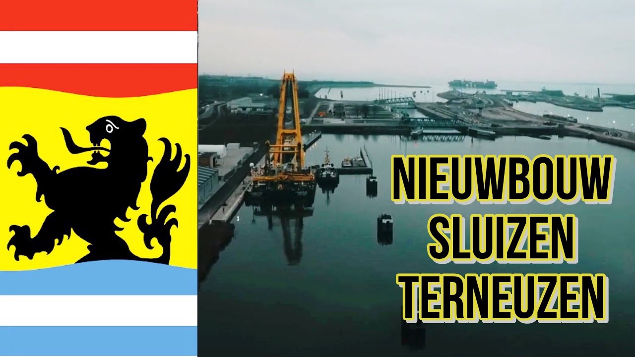Bouw Nieuwe Zeesluis Terneuzen 06 01 2019 1 Hd Drone Footage Youtube