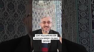 Eski̇ Ai̇le Bakani Bi̇r Kereden Bi̇r Şey Olmaz Dedi̇mi̇