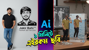 Ai দিয়ে ট্রেন্ডিং ফটো এডিটিং || AI Photo Editing Tutorial 2025 in Bangla 