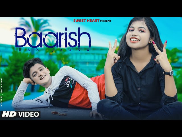 Baarish Ban Jaana | Jab Mai Badal Ban Jau | Esmile new video  | Cute love story  | Sweet Heart | class=