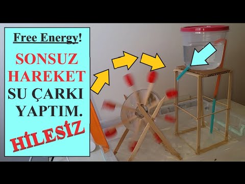 Video: Hareketli suyun enerjisi nasıl kullanılır?