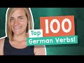Learn the Top 100 German Verbs! Including examples for each word! [with Jenny]