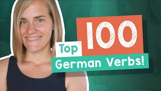 Learn the Top 100 German Verbs! Including examples for each word! [with Jenny]
