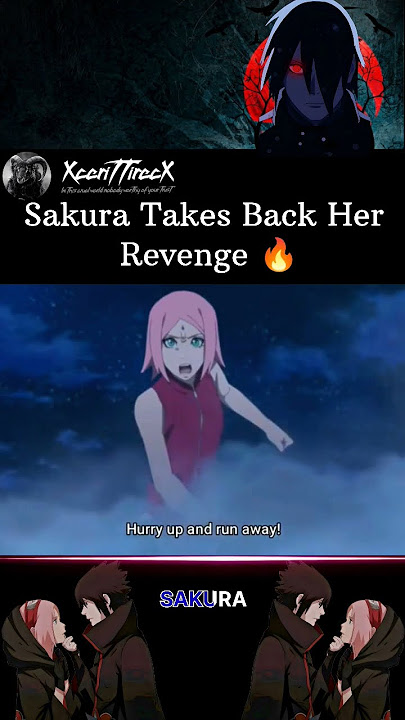 Sakura Takes Back Her Revenge 💥 || #shorts #anime #boruto