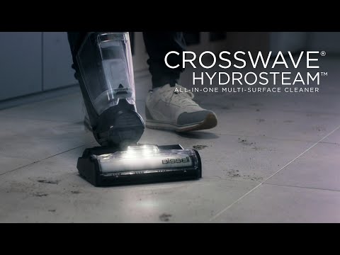 BISSELL CrossWave® HydroSteam™ PET, Humide et Sec, Nettoyeur Multi  Surfaces