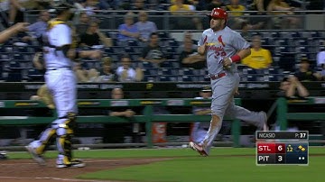 STL@PIT: Adams scores on an error in the 12th