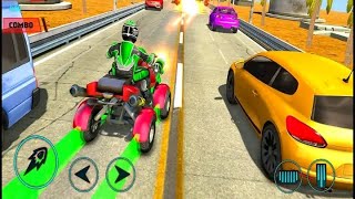 ATV Quad Bike Racing Simulator : Bike Shooting Game - Android Gameplay screenshot 5