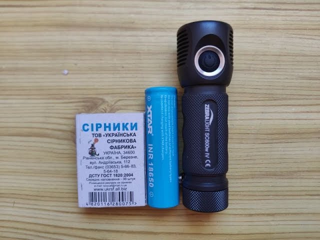 Review flashlight Zebralight SC600w Mark IV (XHP35 NW) - YouTube