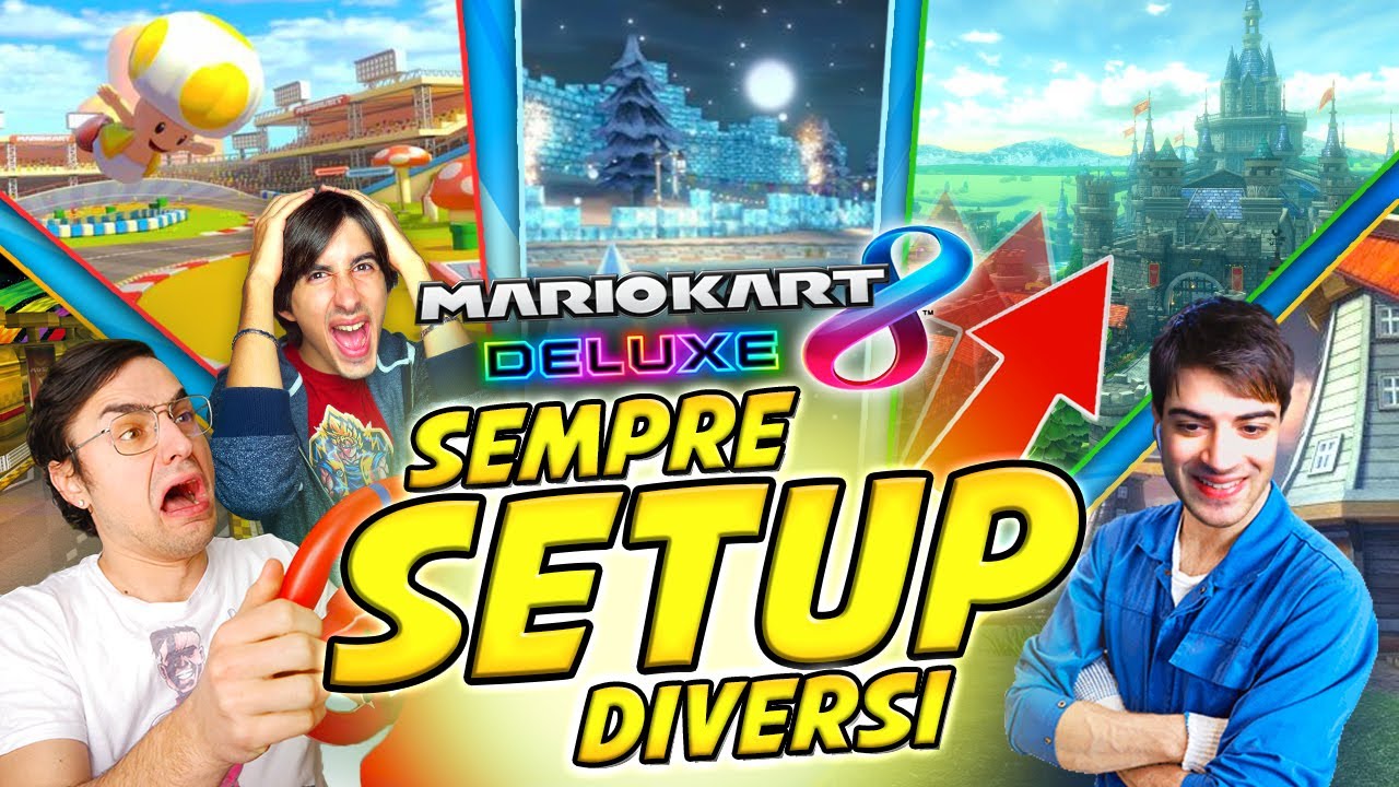 [CHALLENGE] OGNI PISTA NUOVA CAMBIA SETUP su MARIO KART 8 DELUXE ITA