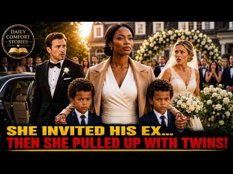 The Billionaire’s Fiancée Invited His Ex to the Wedding… Then She Pulled Up With Twins