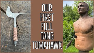 Wingard Wearables tackles our First Full Tang Tomahawk