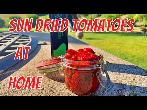 How to make Sun dried tomatoes at home like a