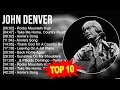 John denver greatest hits  top 100 artists to listen in 2023