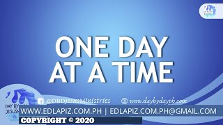 Ed Lapiz - ONE DAY AT A TIME