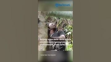 Video Aparat Jatuhkan Bom Ratakan Markas KKB di Kiwirok Pegunngan Bintang