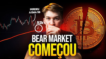 BITCOIN PERDE 98K! COMEÇOU O CICLO DE BAIXA DO BITCOIN