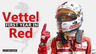 VETTEL FIRST YEAR IN RED [Remastered]  Sebastian Vettel in Ferrari 2015 | FLoz Formula 1 Documentary