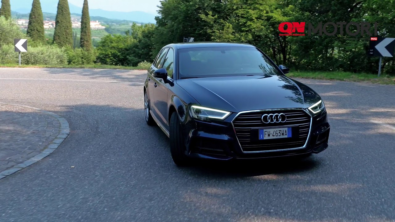 Audi A3 Sportback gtron a metano, 131 cavalli su strada YouTube