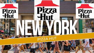 Inside PIZZA HUT New York City