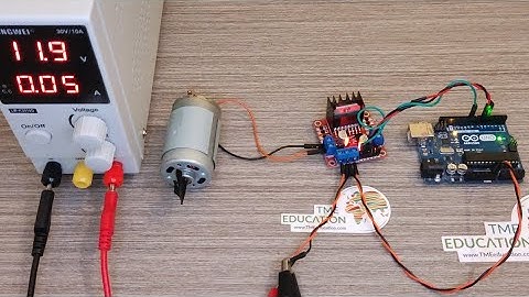 How to control DC Motor with L298N and Arduino #dcmotor #l298n