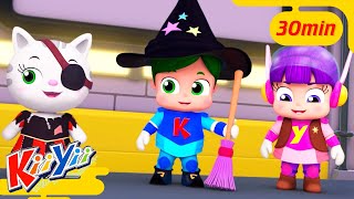 Getting Dressed Halloween Special! | Kids Learning | KiiYii | Nursery Rhymes & Kids Songs