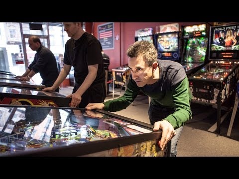 New York's Best Pinballer Shows Us His Pinball Arcade