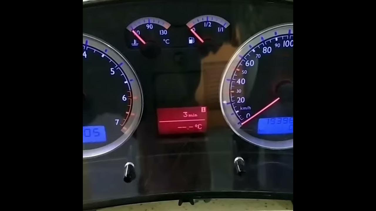 Edit Dash Dump VW MK4 Needles sweep, Disable the oil level and