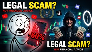 How Finance Influencers Legally Take Your Money #finfluencer #stockmarket 