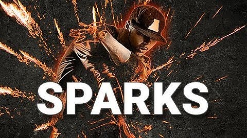 Sparks Photoshop Action Tutorial