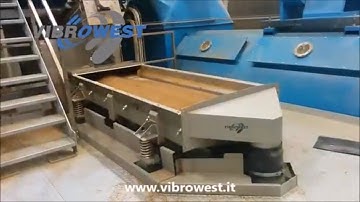 Rectangular Screener mod. VR - Meat meal screening - Vibrowest