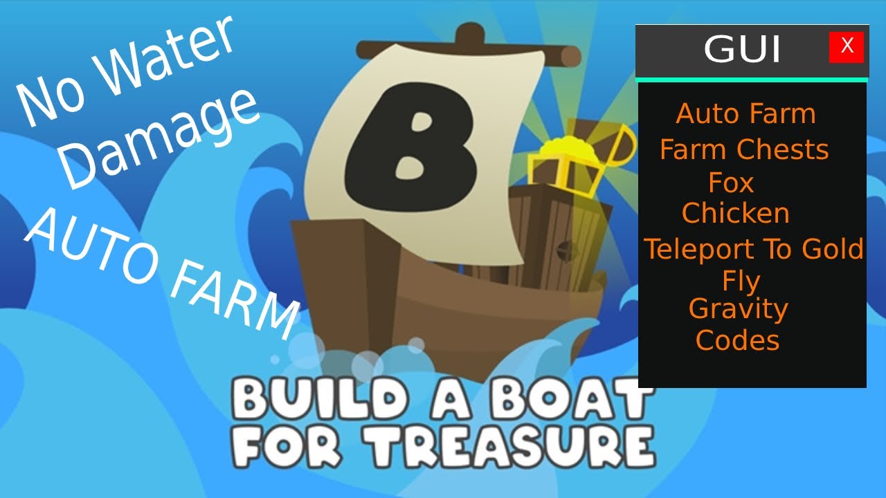 Build A Boat For Treasure Auto Farm Gui 2020 Roblox Ep 3 Youtube - build a treasure boat roblox gui